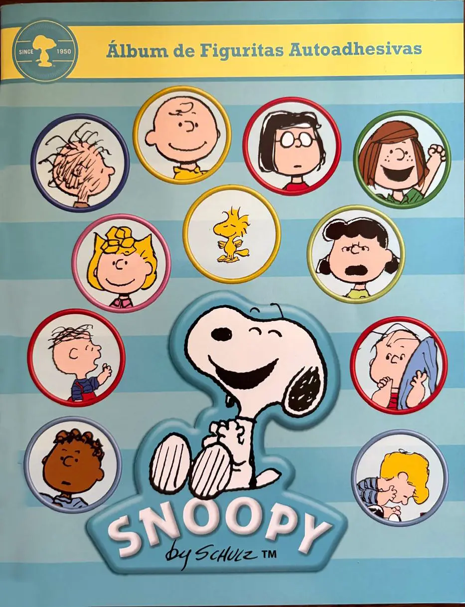 Pack Álbum 50 Sobres Snoopy